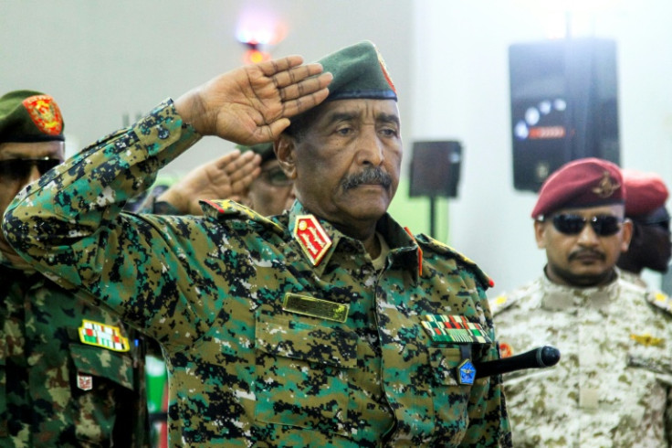 The strikes targeted a military base near the residence of army chief Abdel Fattah al-Burhan