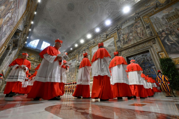 The cardinals will remain sequestered and conduct no public rituals until a new pope is elected