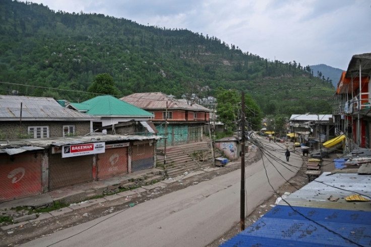 Artillery shelling near the Line of Control that divides Kashmir between India and Pakistan has forced thousands to seek shelter in bunkers