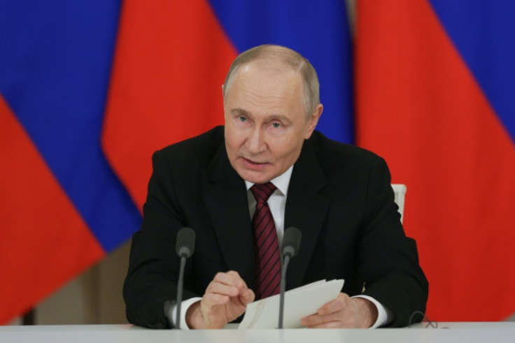 Putin's address came at 1 am Moscow time
