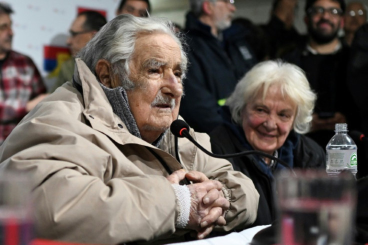 Former Uruguayan president Jose Mujica married Lucia Topolansky, a fellow ex-guerilla, in 2005