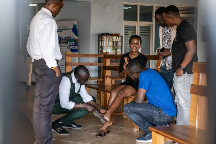 Atuhaire says she was beaten on the feet and sexually assaulted
