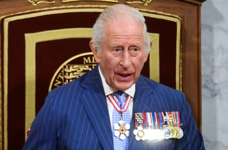 Britain's King Charles III delivers a speech from the Throne to open the first session of the 45th Parliament of Canada