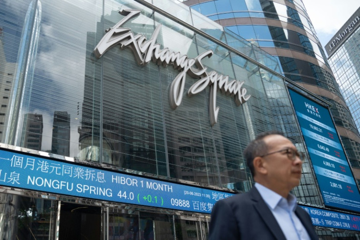 Hong Kong stocks led losses in Asian markets