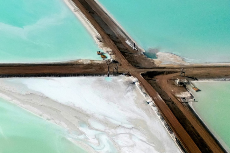 The 'lithium triangle' formed by Chile, Argentina and Bolivia accounts for nearly half of the world's lithium reserves