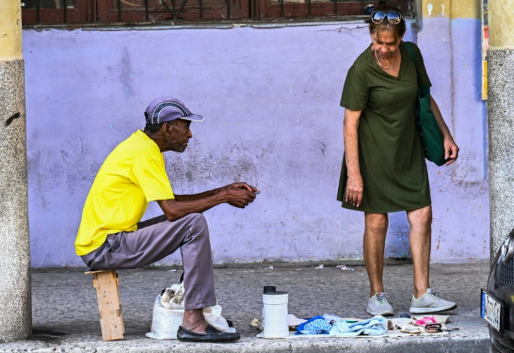 About a quarter of Cuba's citizens are eldery, and many of them are poor