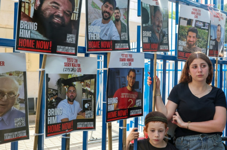 A campaign group representing families of Israeli hostages in Gaza called for an end to the war