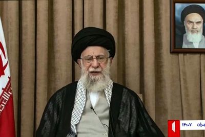 Khamenei was defiant but still did not appear in public