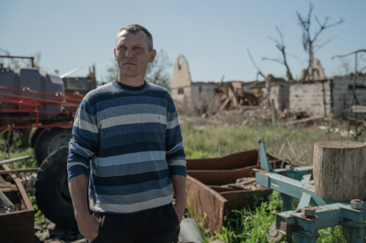 Kniazev is slowly getting back on his feet despite losing much of his farm machinery