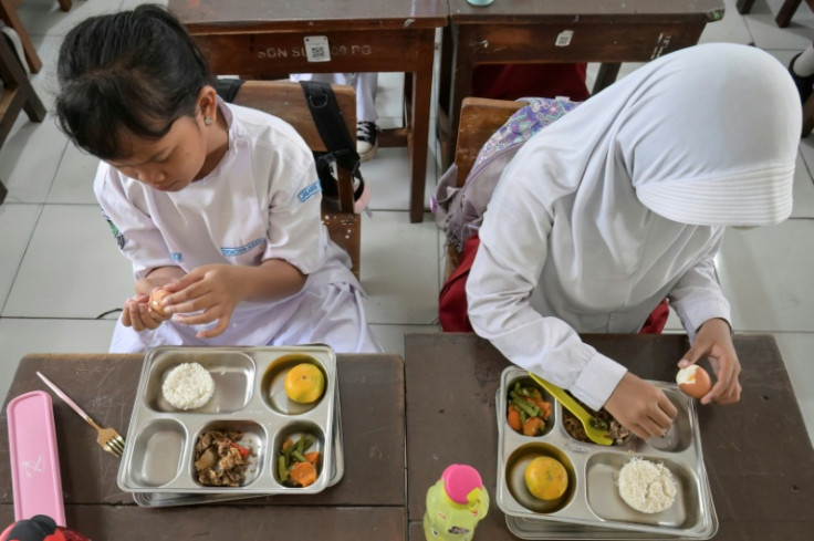 Indonesian President Prabowo Subianto touted a billion-dollar free meal programme as a solution to the high rates of stunted growth among children