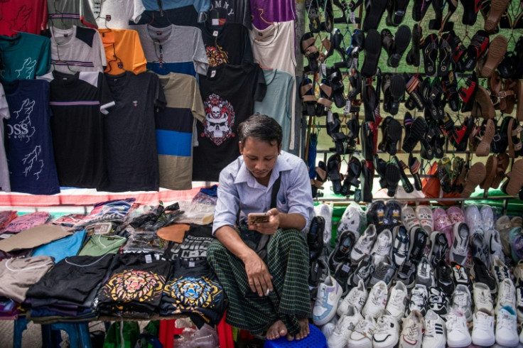 Major cities under junta control retain reliable internet, but Facebook, Instagram, X and WhatsApp -- where opposition groups have organised -- are banned