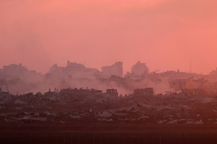Strikes on Gaza left smoking ruins