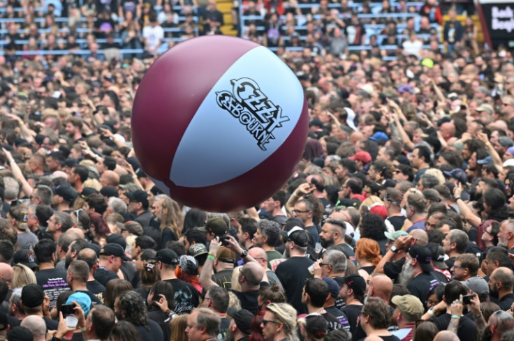 Thousands have turned out at the stadium and thousands more will watch online