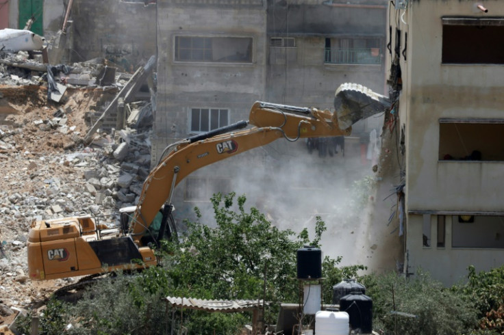 Homes were knocked down and wide avenues cleared