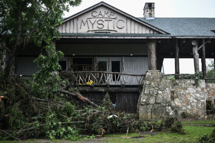 Camp Mystic in Texas after being "ravaged" by flash flooding, with dozens of girls still missing