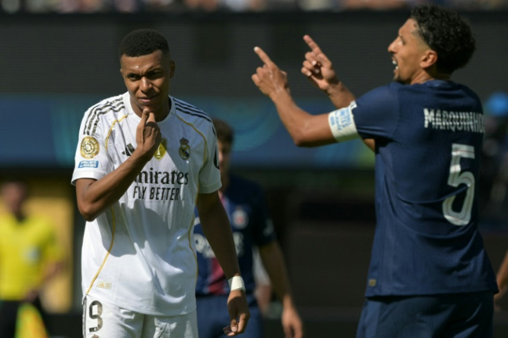 Kylian Mbappe endured a miserable afternoon against his old club as PSG blew Real Madrid away in the Club World Cup semi-finals