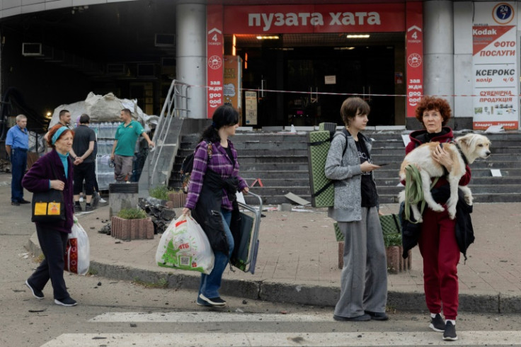 A recent uptick in Russian attacks has seen Kyiv residents spend more night in bomb shelters