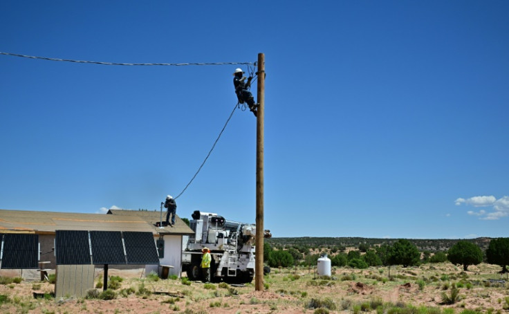 'Light up Navajo' sees electricity companies from all over the country send their employees to work in the reservation