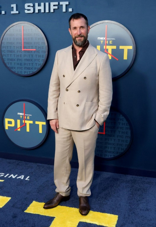 Noah Wyle is the star of the acclaimed medical drama 'The Pitt'