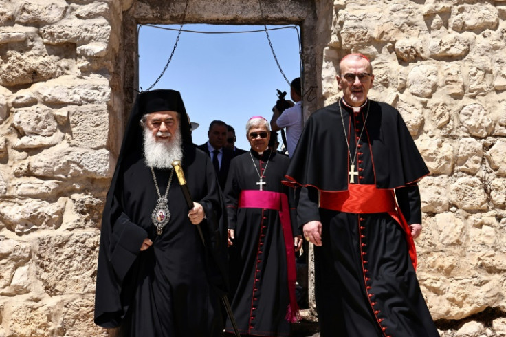 Latin Patriarch of Jerusalem Pierbattista Pizzaballa and Greek Orthodox Patriarch of Jerusalem Theophilos III last week called for an end to Israeli settler attacks in the West Bank