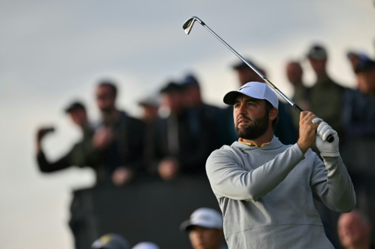 Scottie Scheffler fired his lowest-ever round at a major on Friday