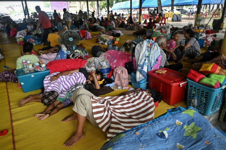 The fighting has forced more than 138,000 people to be evacuated from Thailand's border regions