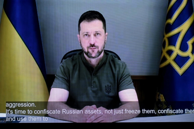 Zelensky said he believed Russia could be "pushed" to stop its invasion of Ukraine