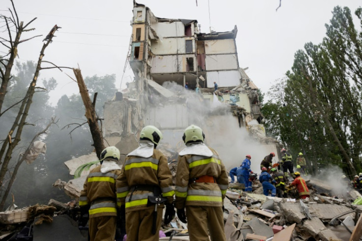 Russian strikes on Kyiv killed seven people, according to Ukrainian authorities