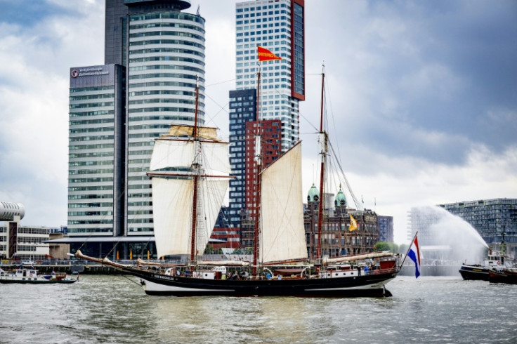 The Oosterschelde arrived home after a two-year voyage
