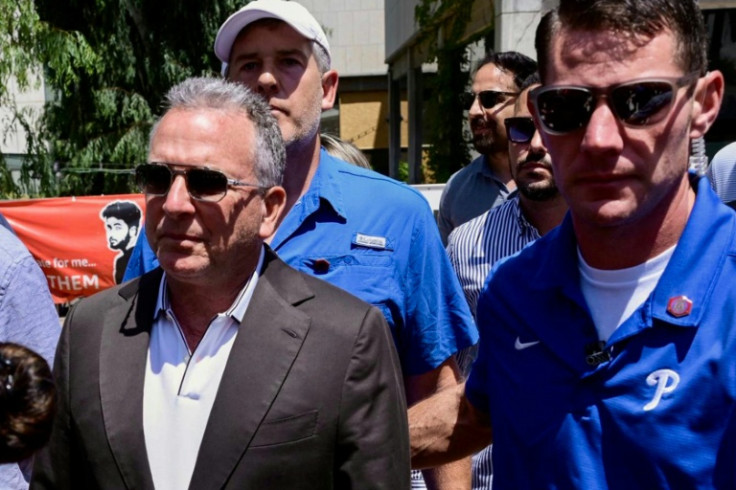 US envoy Steve Witkoff arrives to meet families of Israelis held hostage by Palestinian militants in the Gaza Strip