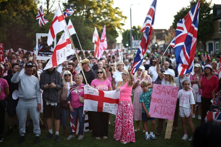 Several protests have occurred outside the Bell Hotel