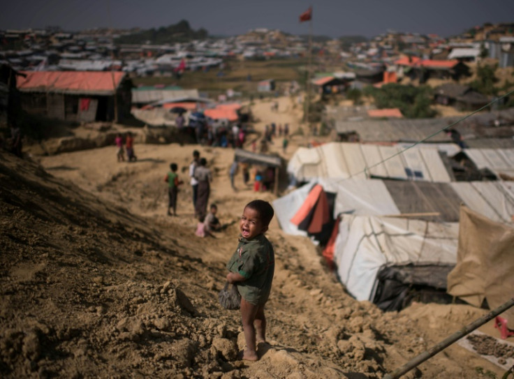 Refugees receive a ration card worth about $12 a month, enough for rice but not nutritious food
