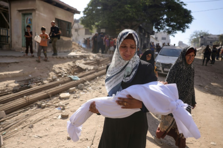 The vast majority of Gaza's population has been displaced at least once during the war