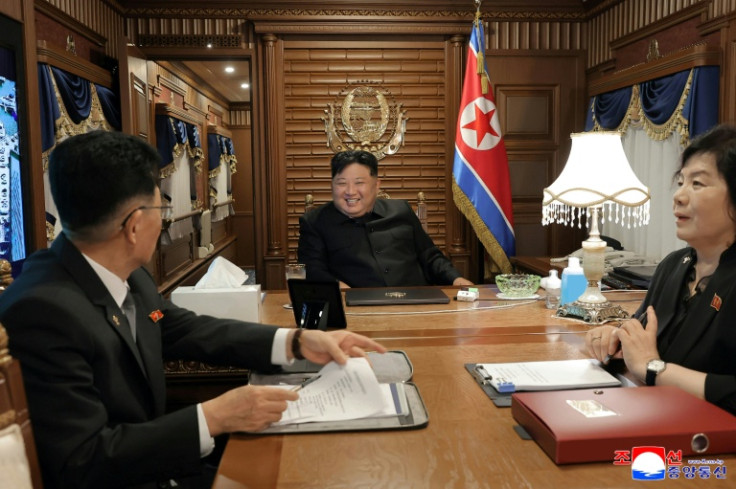 North Korean leader Kim Jong Un arrived in Beijing by train to attend the parade alongside President Xi Jinping and Russia's Vladimir Putin