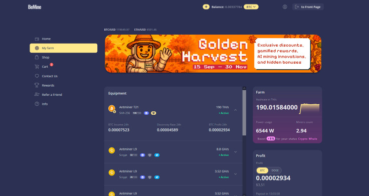 Cloud Mining