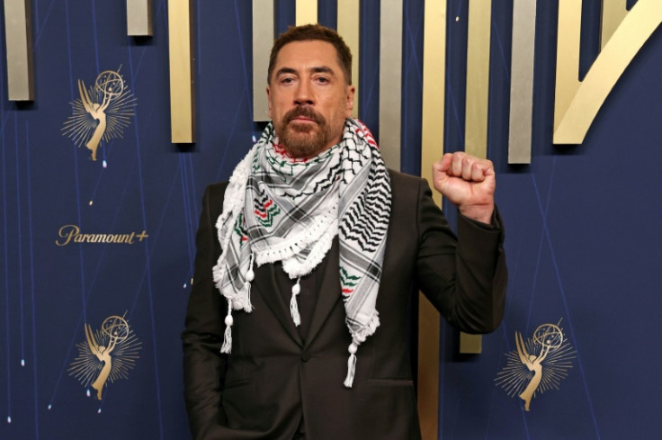 Spanish actor Javier Bardem made a strong statement about the war in Gaza at the Emmys