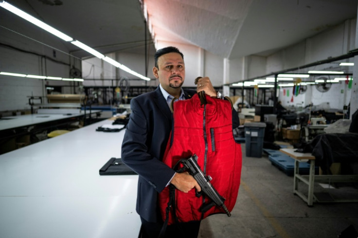 Gabriel Hernandez's Armoring Group sells bulletproof cars and clothing for civilians and military personnel in Mexico, Spain and the US