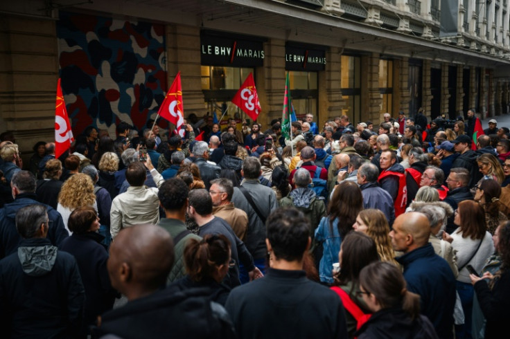 Trade unions at BHV Marais have publicly protested against Shein's arrival