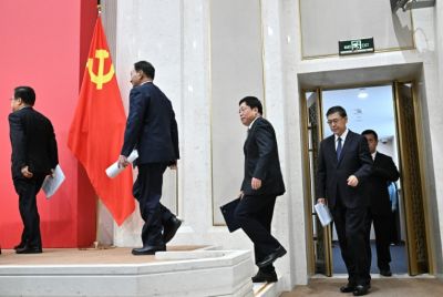 Top officials vowed to develop China's high-tech sector on a massive scale in the next decade