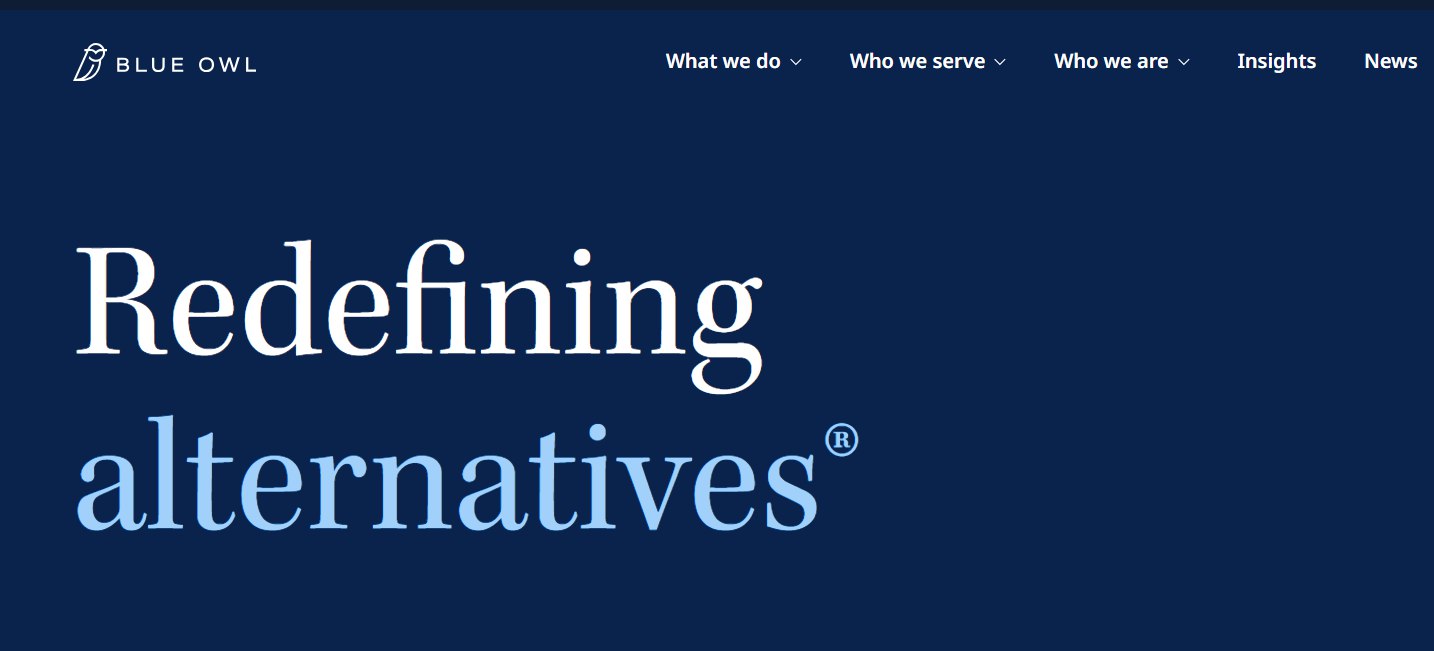 Blue Owl Capital Inc