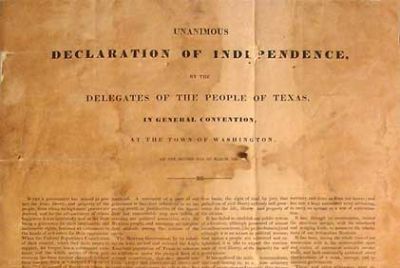 The Texas Declaration of Independence