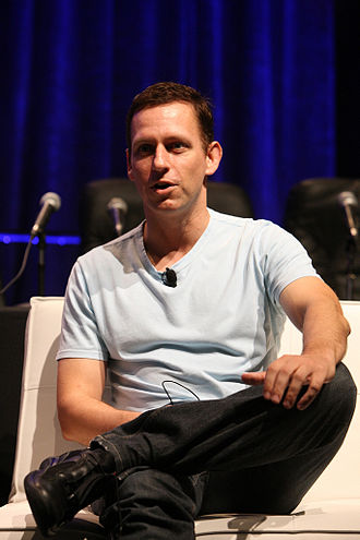 Palantir founder and chairman Peter Thiel in 2009