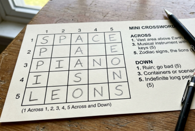 mini crossword