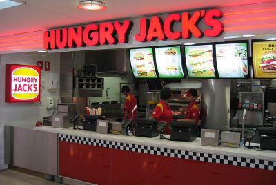 A Hungry Jack's franchise in Brisbane, Queensland