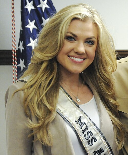 Erika as Miss Arizona USA winner in 2012
