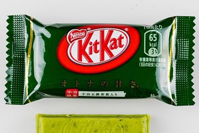 Kit Kat Matcha sold in Japan