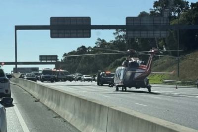 Motorcyclist Airlifted in Critical Condition After Horrific Monash Freeway Crash