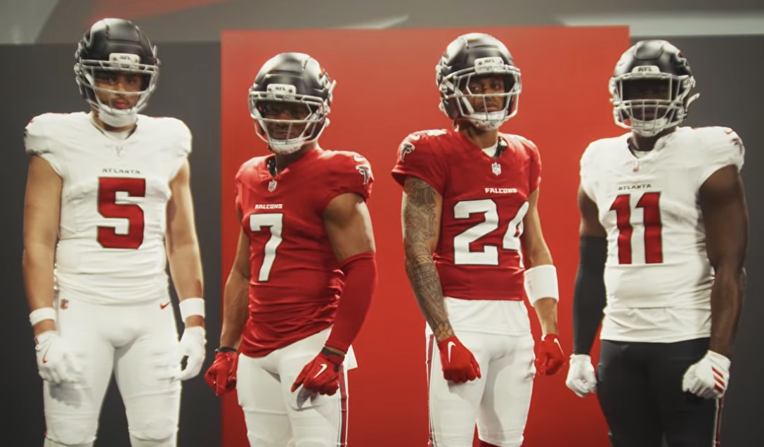 Atlanta Falcons Unveil New Uniforms for 2026 Season With Authentic 