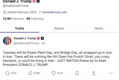 Did Donald Trump Just Swear in His Truth Social Post?