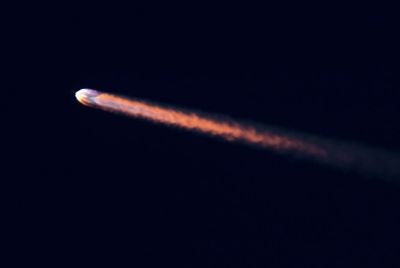 (VIDEO) SpaceX Falcon 9 Launch Lights Up Central California Sky